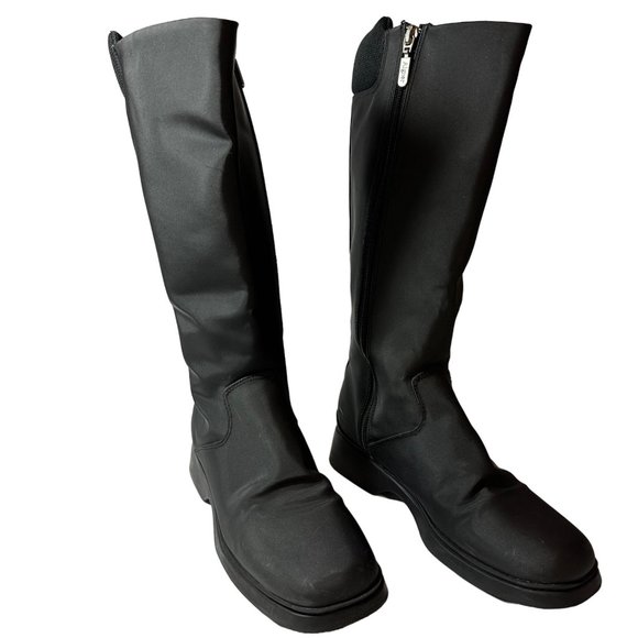Etienne Aigner Shoes - Etienne Aigner Black Winter Boots Foul Weather Water Resistant Full Zip Size 8 M